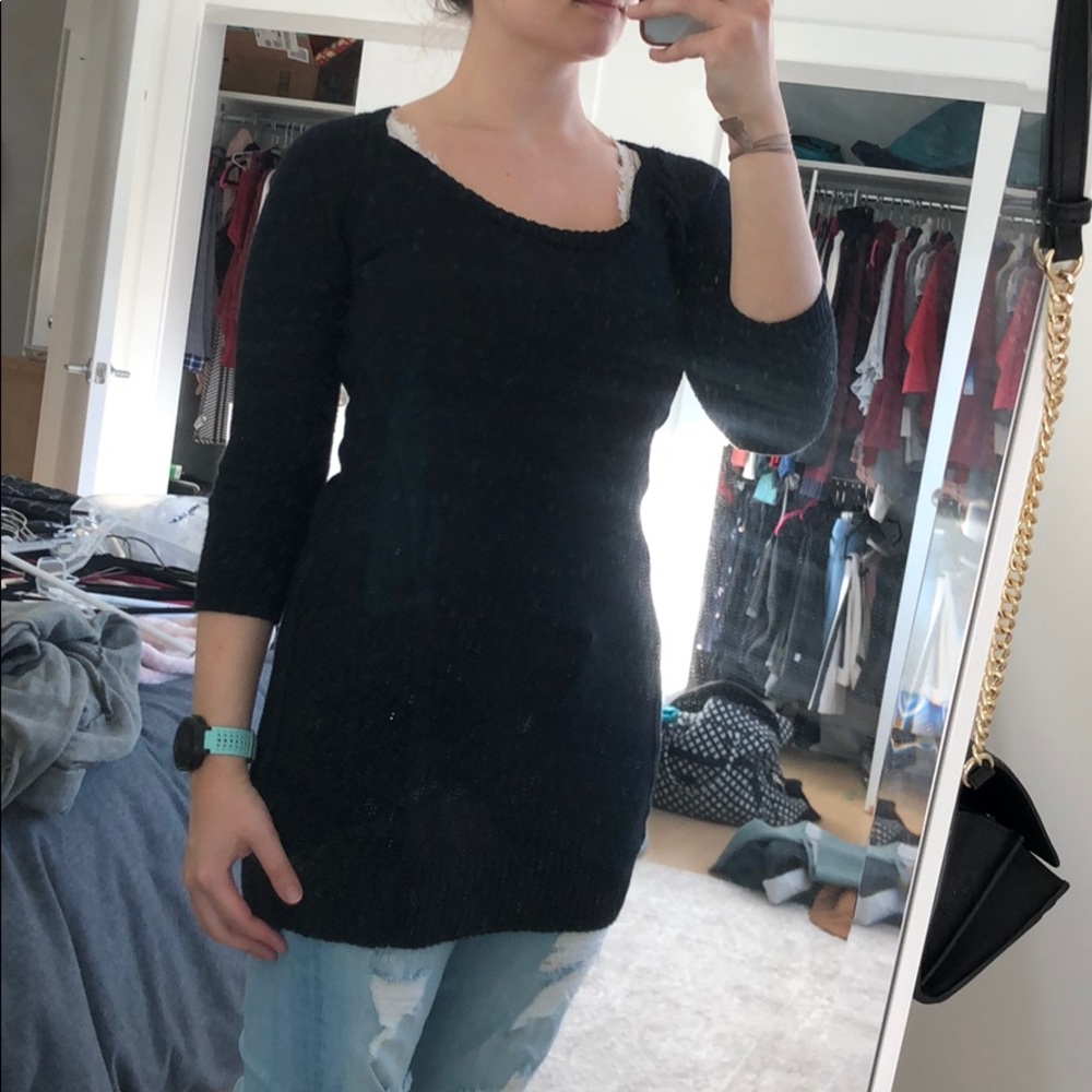 Long American Eagle sweater or sweater dress